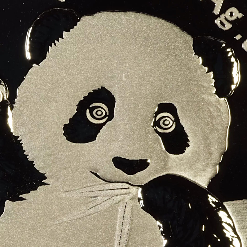 2020 panda silver coin