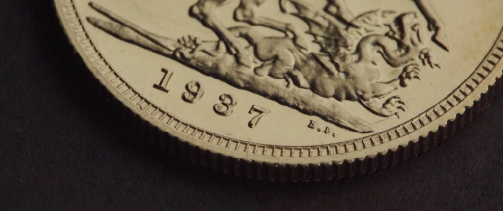 Edward VIII sovereign coin 1937