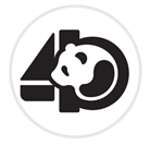 2022年版中國熊貓金銀紀念幣
40周年紀念標誌
