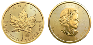 加拿大楓葉金幣